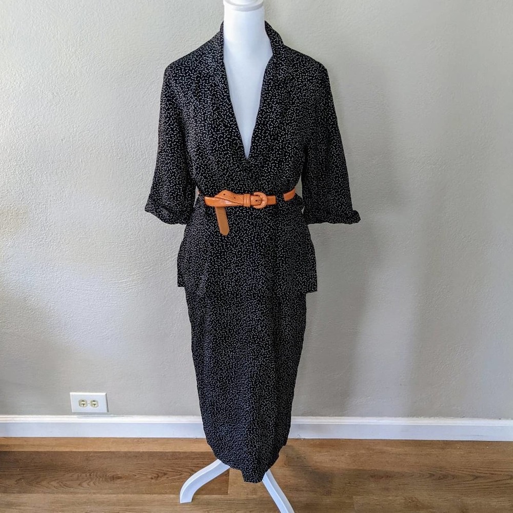 Vintage '80s Polka Dot Dress